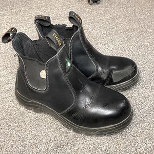 Tiger safety CSA Steel Toe leather work safety boots